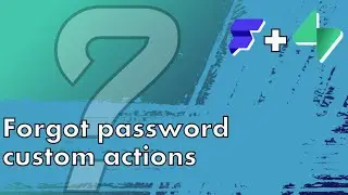 How to set up forgot password custom actions with Flutterflow and Supabase