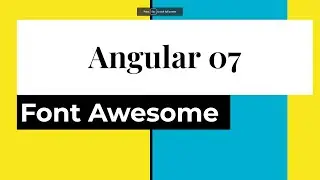 Angular #7 - Font Awesome 6