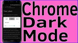 Chrome Dark Mode Android : How To Enable  Dark mode Chrome Android 