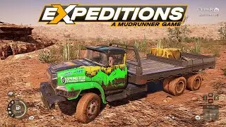 エクスペディション　はじまりました‼Expeditions: A MudRunner Game　スノーランナー＆マッドランナーの新作