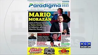 Titulares de Portada presentadas en HCH 16 DE AGOSTO DEL 2023-Portada de Diario Digital Paradigma