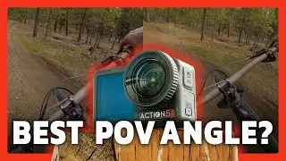 What is the best POV angle for MTB? | DJI Action 5 Pro POV Tested