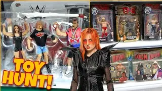 INSANE WWE FIGURE HUNT! MILK O MANIA 3 PACK|JAKKS,TNA + More!