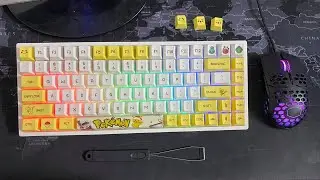 UPGRADING MY ROYAL KLUDGE RK84 | LUBING SWITCHES + MODDING STABILIZERS + FOAM MODDING + NEW KEYCAP