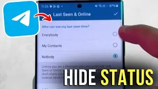 Go Invisible on Telegram: Hide Last Seen & Online Status Instantly