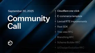 Product update: Cloudflare 1-click, E-commerce template, Rest SDK, UX evolution, and a lot more