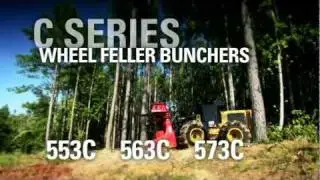 Introducing the New Cat® C Series Wheel Feller Bunchers