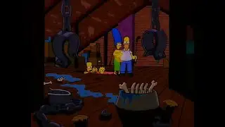 Нечто На Чердаке  Симпсоны (Simpsons) #мультик #simpsons #симпсоны #мультики #cartoon #топ #топчик