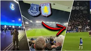 3,000 VILLA FANS GO MENTAL!/ Everton Vs Aston Villa Vlog!