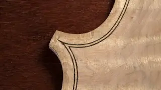 Making the Violin Purfling - Wood Carving ASMR