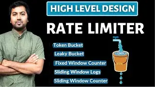 12. Design Rate Limiter | API Rate Limiter System Design | Rate Limiting Algorithms | Rate Limiter