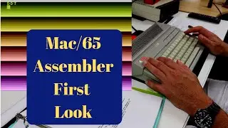 Mac/65 Assembler Debugger First Look and Intro