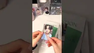 Unboxing TXT temptetion Album [ lullaby version ] ๑.°☆ #shorts #txt #kpop #yeonjun #temptation #fyp