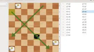Как провести Треугольник Петрова? Первый урок на Lidraughts.org  | 