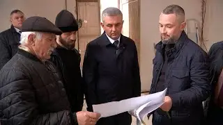 Президент ПМР посетил объекты Слободзейского района, на которых ведутся ремонтно-строительные работы