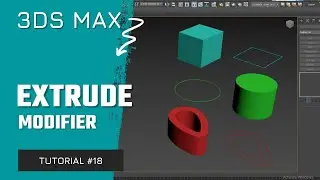 #18 | Extrude Modifier in 3ds Max | Ahsaan Rehman | Hindi/Urdu