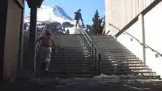 David Lesh clowns Kristi Leskinen