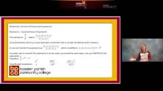 Module 22 1A Quotient Rule of Exponents