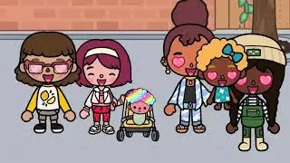 Sister Is Jealous Of My Hair Color 🌈💇‍♀️ Sad Story | Toca Life World | Toca Boca