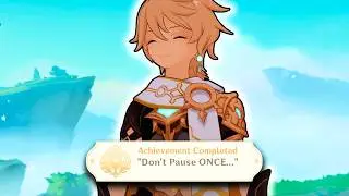 I Tried Beating Genshin Impact WITHOUT PAUSING...