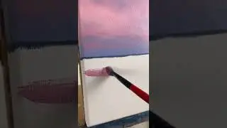 New acrylic painting
