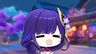 Ei on her way to buy some Dango Milk