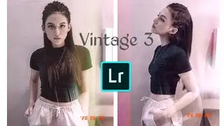 Vintage Look - lightroom mobile presets free dng | lightroom presets tutorial mobile
