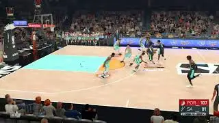 NBA 2K23 Mk.2 Blazers at Spurs PS4