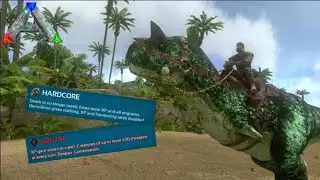 ARK Survival Evolved Mobile Hardcore Brutal EP 22 Carno Taming