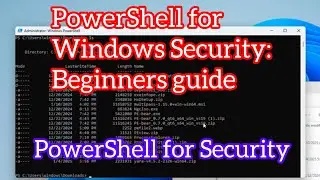 PowerShell for Security 