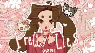 Pretty Lies | animation meme (OC)