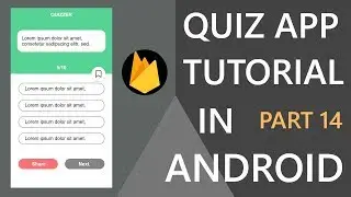 How to make Quiz app in android studio?(Part-14) | Hindi Tutorial 2019