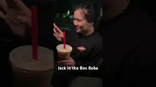 Jack in the box Boba #jackinthebox #foodreview #boba #fastfood #foodreview #bobareview