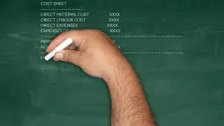 COST SHEET ANIMATED - GREEN SCREEN - MUSIC