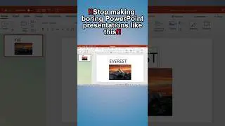 On seconds, create captivating PowerPoint presentations! #powerpointanimation #microsoft #powerpoint