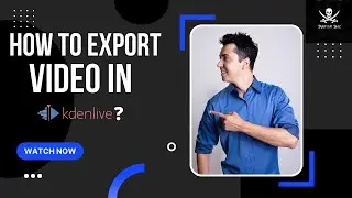 Kdenlive Tutorial: How to Save or Export Project/video in Kdenlive? 