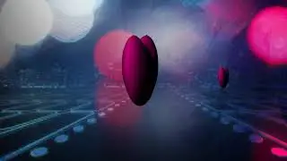 Hearts Animation Background Video