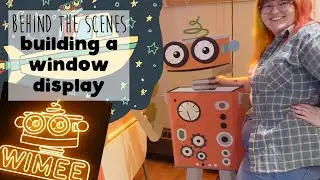 Building a Window Display for Wimee's Words in Downtown Grand Rapids, Michigan | Behind the Scenes