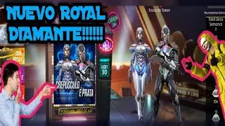 NUEVO ROYAL DIAMANTE + NUEVO PERSONAJE FREE FIRE []COMO GANAR DIAMANTES GRATIS[]
