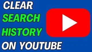 how to delete search history on youtube