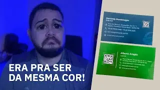 A cor da impressão saiu diferente do monitor! Como resolver?