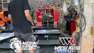 Mesin sablon Datar Otomatis