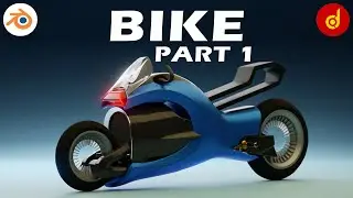 Blender Bike Modeling || Blender Bike Tutorial || Modeling Bike Blender || Part 1