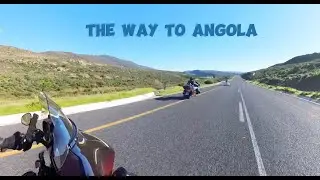 Partial Ride up the West Coast to Klawer with my Friends on their way to Angola