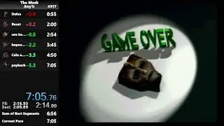 The Mask (SNES) Any% Speedrun - 7:05.632