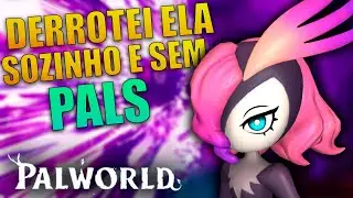 DERROTANDO A BELLANOIR LIBERO SOZINHO E SEM PALS NA BASE EM PALWORLD!