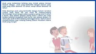 Anak-Anak Pelaku Bullying/ Perundungan, Begini Menurut Hukum!