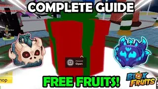 Blox Fruits Winter Update COMPLETE GUIDE! FREE T-REX AND KITSUNE FRUITS EVENT