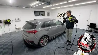Detajlno pranje v garaži Hyundai i30N