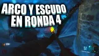 CÓMO conseguir ARCO y ESCUDO en RONDA 4 ''SOLO'' Der Eisendrache BO3